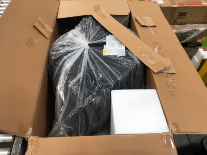 Photo 1 of ***box 2 of 3, incomplete set***
FANYE Manual Reclining Motion Sectional Sofa L-Shaped 5 Seaters Corner Faux Leather Upholstered Reclining Sofa&Couch W/Storage Console and 2 Cup Holders for Home Theater Living Room Furniture Sets