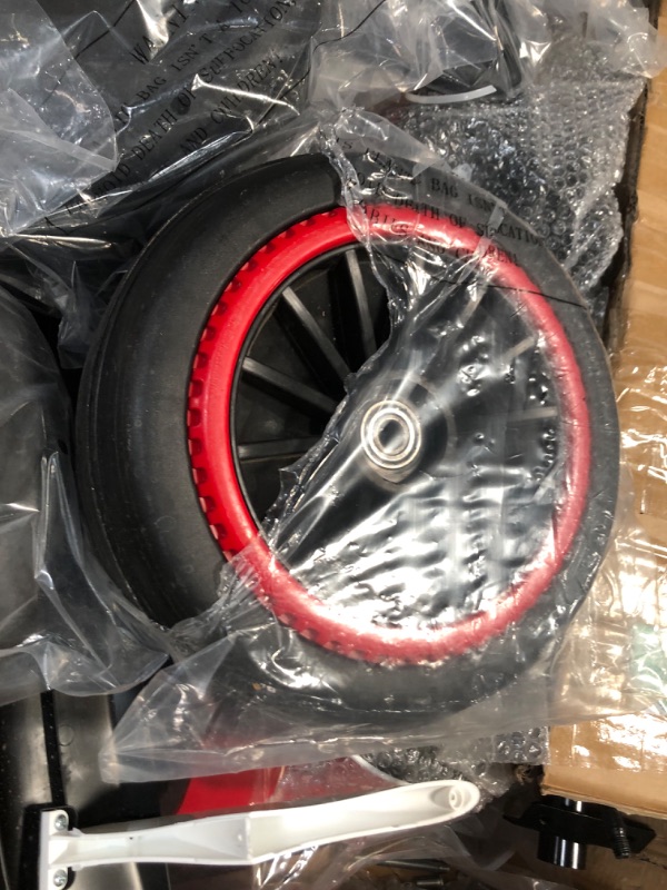 Photo 1 of FINAL SALE  * for parts only* GarveeLife 24V Go Kart for Kids 6-12 Year Old,Child Electric Drift Go-Kart with Music Mode,Electric Drifting Go Cart with Powerful Motor for 6+ Years Kid,2 Speed Available,Max Load 110lbs (Red-1)