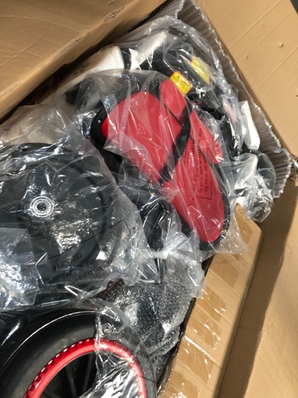 Photo 1 of FINAL SALE  * for parts only* GarveeLife 24V Go Kart for Kids 6-12 Year Old,Child Electric Drift Go-Kart with Music Mode,Electric Drifting Go Cart with Powerful Motor for 6+ Years Kid,2 Speed Available,Max Load 110lbs (Red-1)