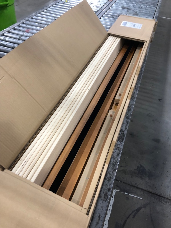 Photo 1 of *** PARTS ONLY *** Mellow Naturalista Classic 16 Inch Solid Wood Platform Bed with Wooden Slats, Natural Pine, King