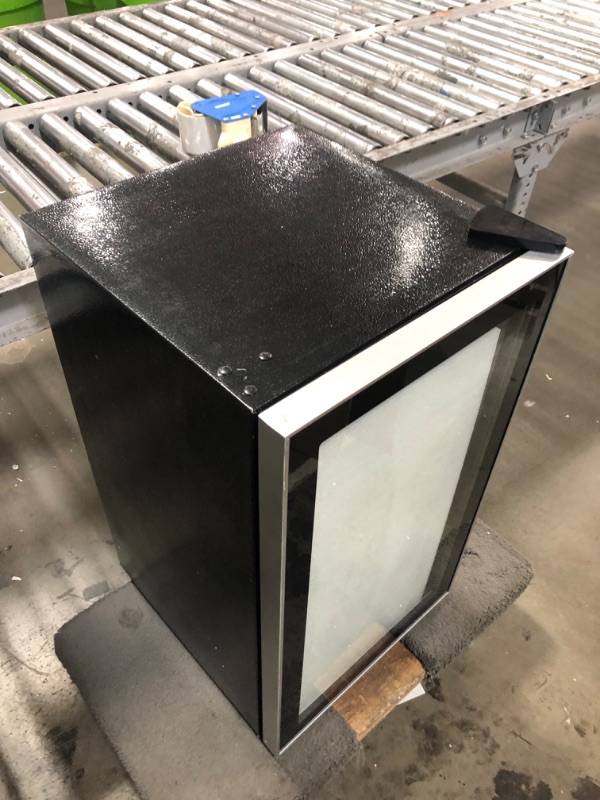 Photo 1 of ** DOES NOT WORK, SOLD FOR PARTS ONLY ** Electactic Mini Fridge 130 Can Beverage Refrigerator Cooler, 3.2 Cu.Ft Drink Fridge for Soda Wine Beer, Adjustable Temperature Control for Home Office, Black