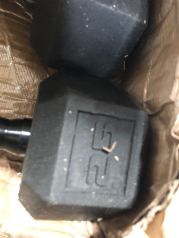 Photo 1 of 15lb DUMBBELL SET black