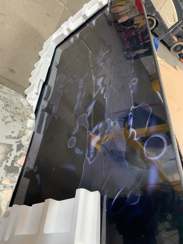 Photo 1 of ****************SCREEN HEAVILY DAMAGED, NON-FUNCTIONAL*************

SAMSUNG 85-Inch Class Crystal UHD 4K DU7200 Series HDR Smart TV w/Object Tracking Sound Lite, PurColor, Motion Xcelerator, Mega Contrast, Q-Symphony (UN85DU7200, 2024 Model)