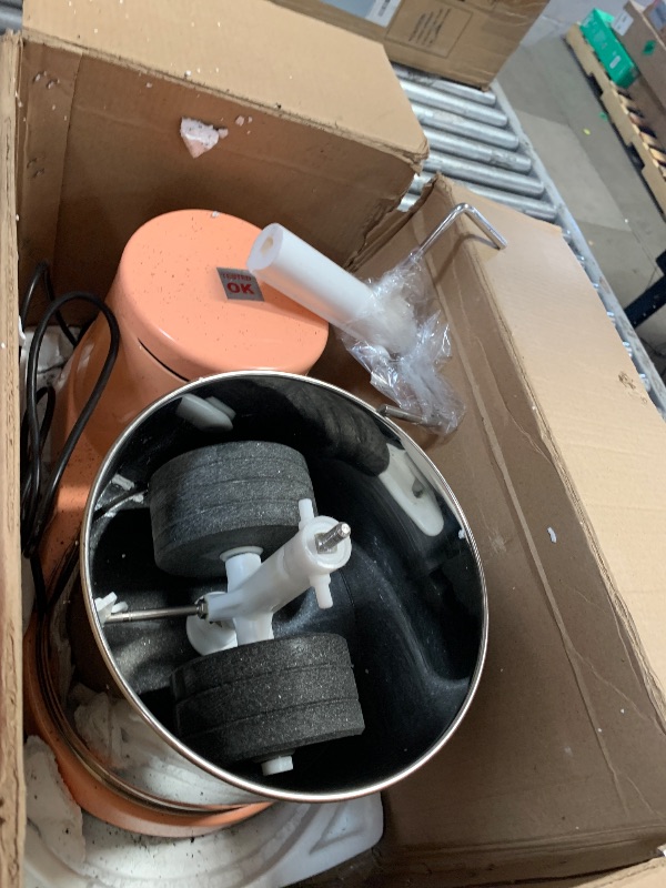 Photo 1 of *************MISSING THE LID**************

Ponmani Prime 3.0 Table Top Wet Grinder - 3Ltr (100% Copper Motor, Peach)