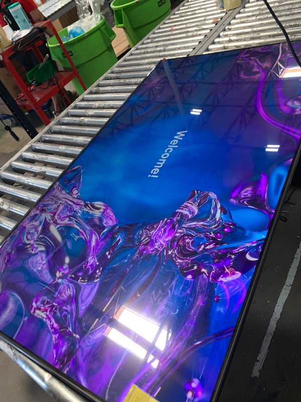 Photo 1 of ************BACK OF TV IS CRACKED, DOESNT SEEM TO AFFECT SCREEN****************

SAMSUNG 65-Inch Class Crystal UHD 4K DU7200 Series HDR Smart TV w/Object Tracking Sound Lite, PurColor, Motion Xcelerator, Mega Contrast, Q-Symphony (UN65DU7200, 2024 Model)