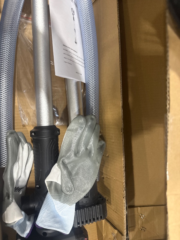 Photo 1 of Cordless Stick Transfer Pump Compatible with Dewalt 20v Max Battery (Tool ONLY) - 720GPH, Brushless, Portable Utility Water Pump with 39’’ Hose for Pool, Garden, Pond, Deep Well Draining