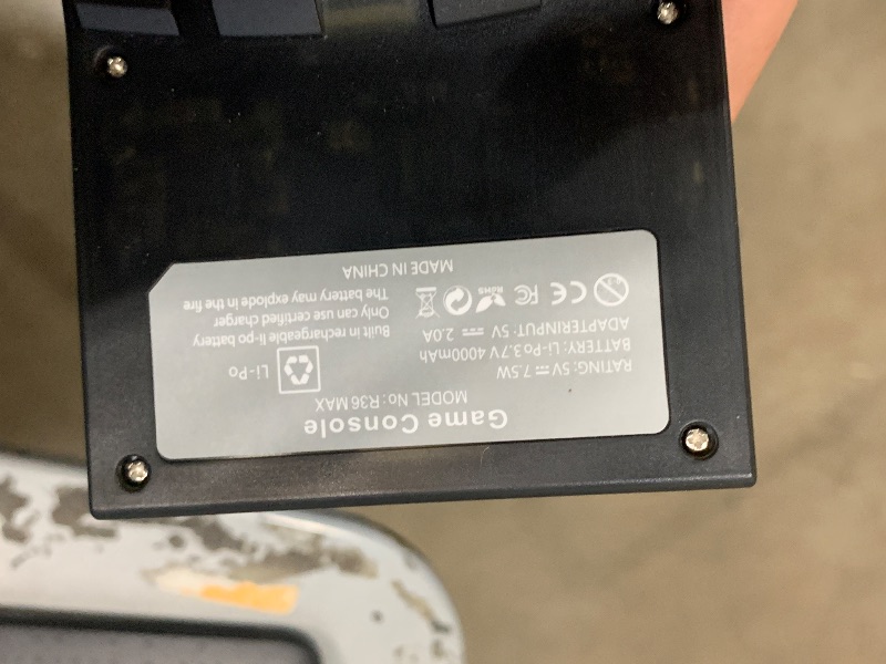 Photo 1 of 2025 New Upgrade R36MAX Retro Handheld Game Console with 64G Built-in 18000+ Classic Games, Portable Hand Held Open Source Linux System 4.0-in 4k HD IPS Screen Video Player (Black MAX 64GB)