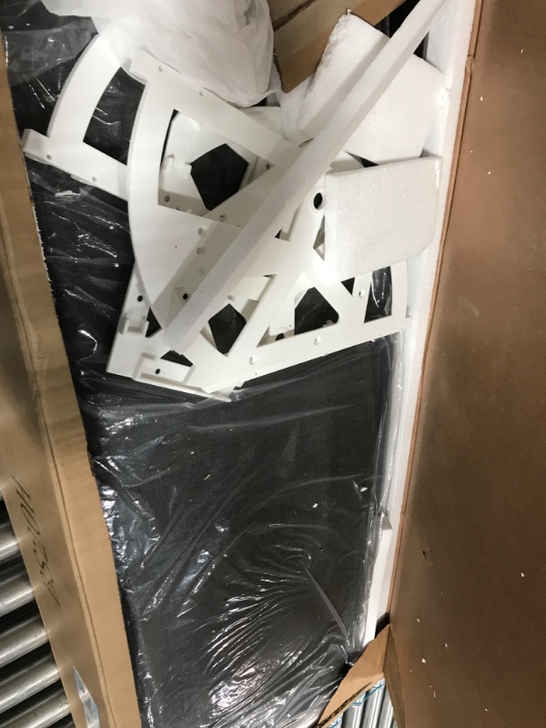 Photo 1 of Homleke Shoe Storage Bench with 2 Flip Drawers, Entryway Bench with Padded Seat Cushion, Shoe Cabinet with 2 Barn Doors, 11.8" D x 39.4" W x 18.4" H, for Entryway, Living Room, Bedroom, Black