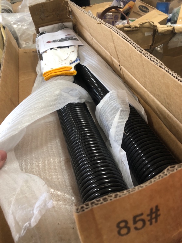 Photo 1 of ***PARTS ONLY***Toriexon Pair of Garage Door Spring 0.250 x 2”x 30” (Pair), 18000 Cycles Garage Spring Door Replacement, Heavy-Duty & Long-Lasting Garage Door Torsion Spring