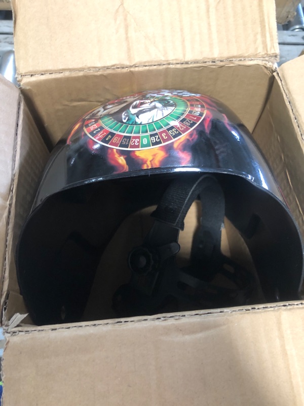 Photo 1 of Auto Darkening Welding Helmet, Solar Powered Welding Hood with Adjustable Shade 4/9-13 for Tig Mig Arc Welder Mask (Casino)