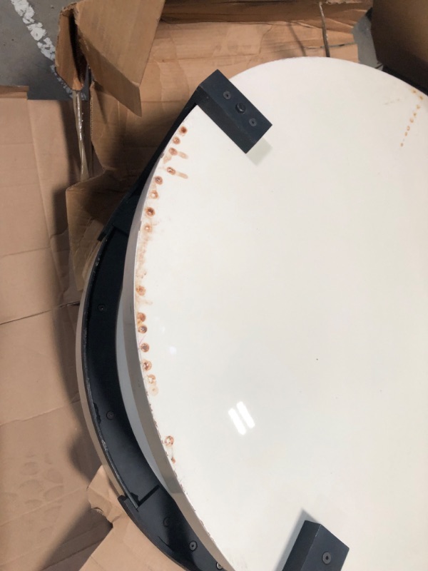 Photo 1 of Used, minor cosmetic damage
Luxury Designer White Metal Coffee Table (Ascaya Clubhouse)