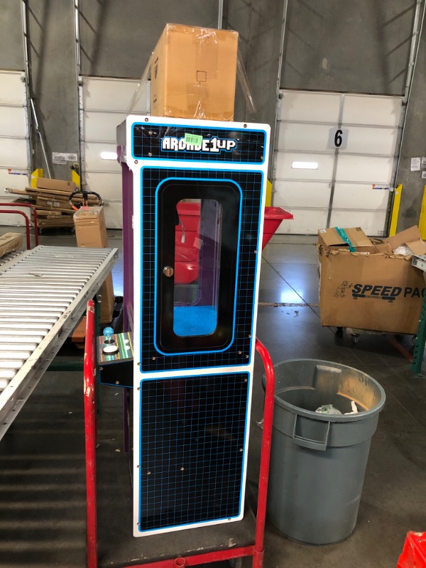 Photo 1 of Arcade1Up Full-Size Claw Machine - Light-Up Marquee, Customizable - Perfect for Stuffed Animals, Plushies, Toys - Ultimate Arcade Game Room & Party Entertainment