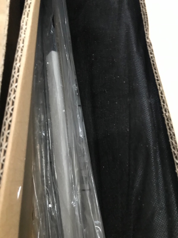 Photo 1 of ***FINAL SALE/HEADBOARD HAS WATER STAINS*** VECELO Queen Upholstered Bed Frame with 4 Storage Drawers, with Type A & C USB Charging Station and Velvet Headboard, No Box Spring Needed, Easy to Assemble, Dark Gray
