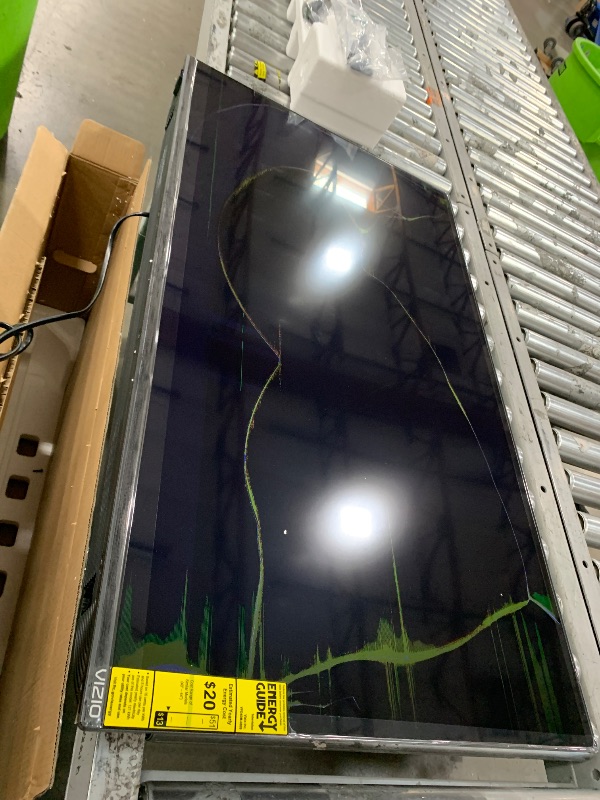 Photo 1 of ***********SCREEN DAMAGED, NON-FUNCTIONAL****************

VIZIO 40-inch Full HD 1080p Smart TV with DTS Virtual: X, Alexa Compatibility, Google Cast Built-in, Bluetooth Headphone Capable, (VFD40M-08 New)