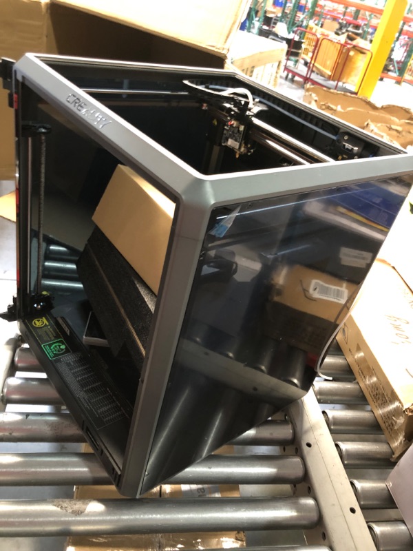 Photo 1 of  - MAJOR DAMAGE - FOR PARTS ONLY - SEE COMMENTS***
Creality K1 Max 3D Printer with Smart AI Function 600mm/s Printing Speed 20000mm/s² Acceleration, Core XY Structure 11.81x11.81x11.81 inch Large Build Volume Auto Leveling Dual-Gear Extruder