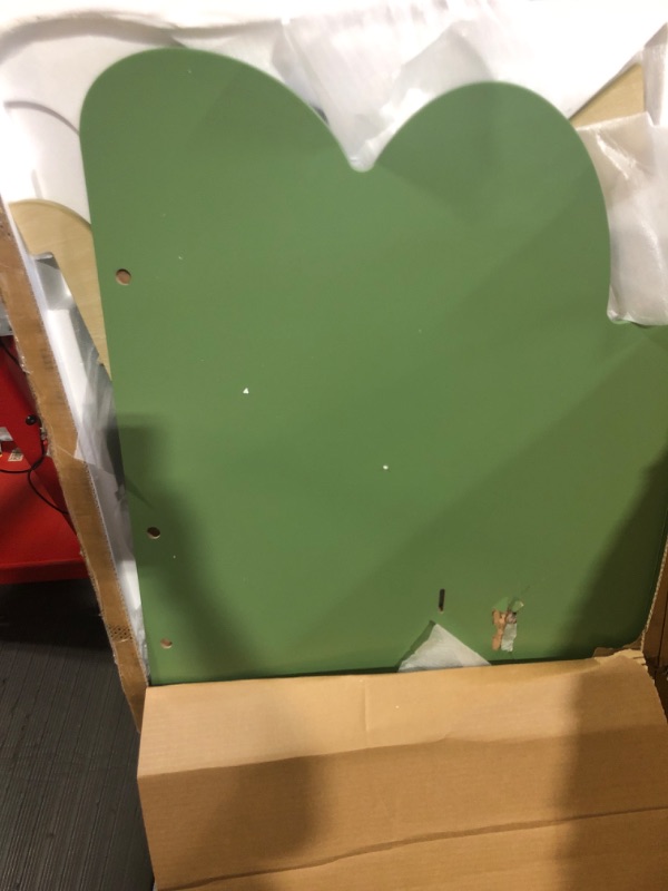 Photo 1 of (used)(damaged) Delta Children Tree Bookcase - Greenguard Gold Certified, Fern Green/Crafted Natural