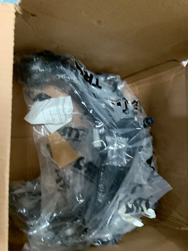 Photo 1 of *************MISSING PARTS****************

TRQ Front Steering & Suspension Kit Center Link Control Arm with Ball Joint Idler Arm Bracket Assembly Pitman Arm Sway Bar Stabilizer Link Tie Rod Compatible with Chevrolet GMC Hummer
