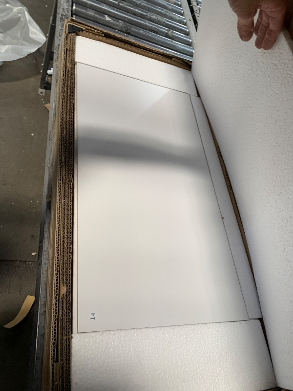 Photo 1 of ************PARTIAL ITEM, ONLY INCLUDES BOX 2 OUT OF 3***********************

ATY Twin Size Platform Bed with Storage Headboard and 4 Pull-Out Drawers, Wooden Captain Bedframe w/Footboard & Cabinet, Save Space Design, No Box Spring Needed, White