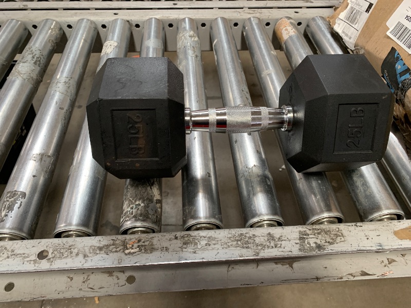 Photo 1 of 1- 25 Pound Dumbell