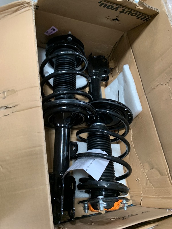 Photo 1 of ***************ONLY INCLUDES 2 STRUTS*******************************

KUIPERAUTO 172943 172942 172941 172940 Complete Front Rear Struts Coil Spring Assembly Compatible for 2012-2017 Toyota Camry LE XLE Set of 4 Replacement Shock Absorbers