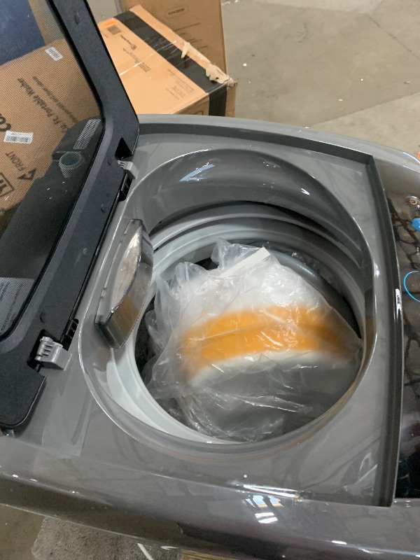 Photo 1 of ***************DISPLAYING ERROR CODE 'E2'********************

Comfee Portable Washing Machine, 0.9 cu.ft Compact Washer With LED Display, 5 Wash Cycles, 2 Built-in Rollers, Space Saving Full-Automatic Washer