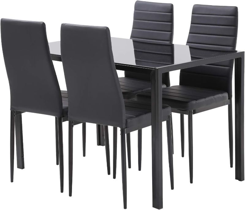 Photo 1 of ****************THIS IS ONLY THE CHAIRS******************

4 Piece FDW Dining Table Chair Set