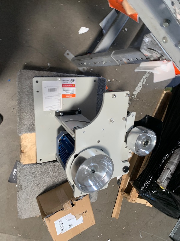 Photo 1 of ***PARTS ONLY***VEVOR Belt Grinder Sander, 72 x 2-Inch Variable Speed Belt Polisher with VFD, 1500W Knife Sharpener with 3 Grinding Moulds & 3PCS Sanding Belts for Metalworking, Compatible with 72"- 82 * 2" Belts