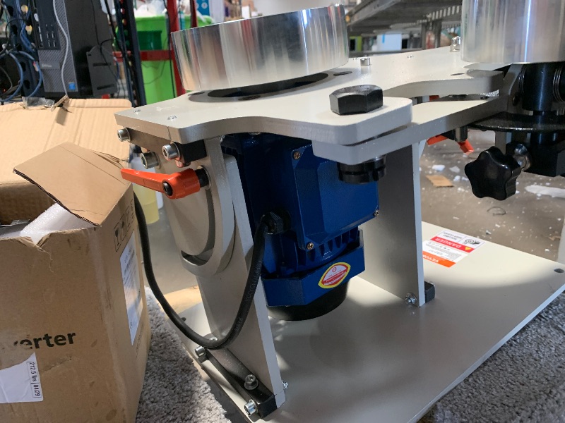Photo 1 of ***PARTS ONLY***VEVOR Belt Grinder Sander, 72 x 2-Inch Variable Speed Belt Polisher with VFD, 1500W Knife Sharpener with 3 Grinding Moulds & 3PCS Sanding Belts for Metalworking, Compatible with 72"- 82 * 2" Belts
