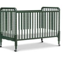 Photo 1 of ***PARTS ONLY***DaVinci Jenny Lind 3-in-1 Convertible Baby Crib - GREENGUARD Gold Certified Portable Crib - Convertible Crib to Toddler Bed and Daybed - 4 Adjustable Heights - Easy to Assemble White Wooden Crib