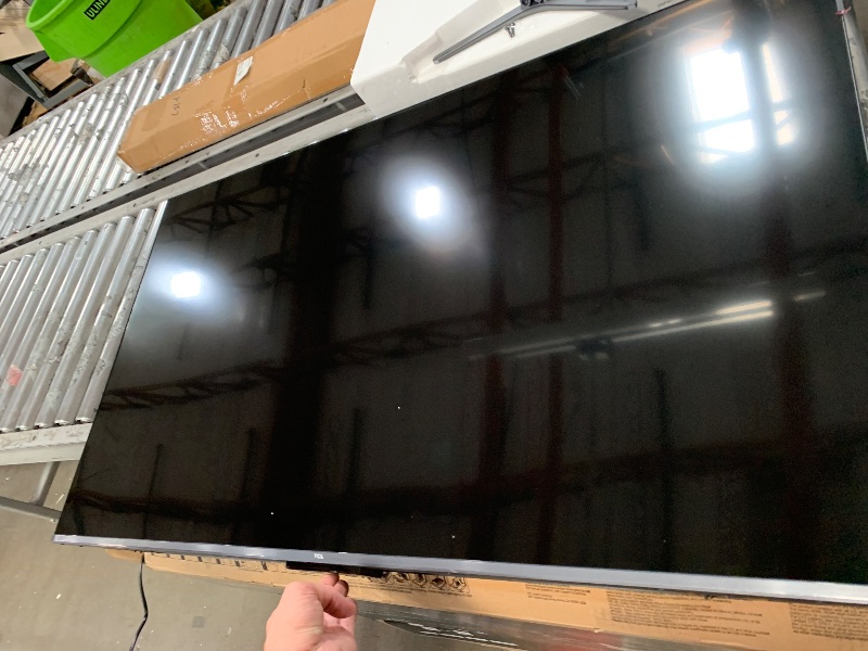 Photo 1 of ********************TV WOULD NOT TURN ON*****************

TCL 50-Inch Q65 QLED 4K UHD Smart TV with Google TV (50Q651G, 2024 Model) Dolby Vision, Dolby Atmos, HDR Pro+, Game Accelerator Enhanced Gaming, Voice Remote, Works with Alexa, Streaming Televisio