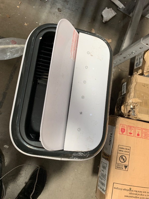 Photo 1 of **************MISSING MOST ACCESSORIES**************

LG 10000 BTU SACC(14000 ASHRAE) Portable Air Conditioners with Dual Inverter Cools 450 Sqft Ultra Quiet & Easy Install WiFi App Medium & Large Room Air Conditioner AC Unit Home White LP1022FVSM