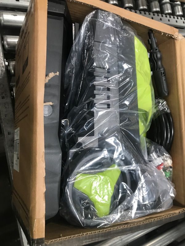 Photo 1 of *****************MISSING MOST ACCESSORIES******************

Electric Pressure Washer, 2.5 GPM Power Washer with 4 Quick Connect Nozzles, High Pressure Cleaning Machine with Foam Cannon for Cars/Fences/Driveways/Patios/Home Cleaning