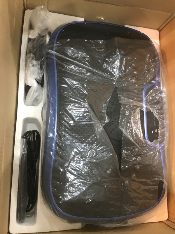 Photo 1 of AXV Vibration Plate Exercise Machine Whole Body Workout Power Vibrate Fitness Platform Vibrating Machine Exercise Board for Weight Loss Shaping Toning Wellness Home Gyms Workout (Slim)
