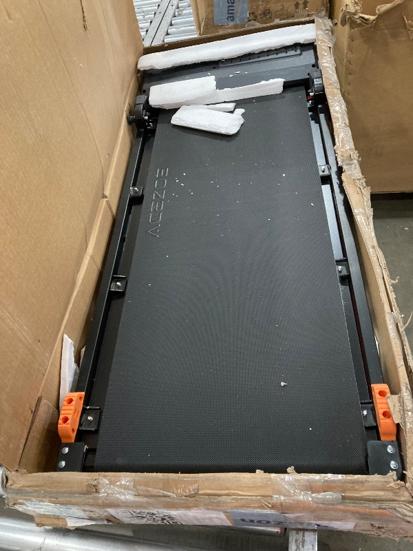Photo 1 of Acezoe Walking Pad Treadmill with Incline, Under Desk Treadmills for Home Office, 10% Manual Incline Portable Treadmill with Remote Control/APP and Standing Anti-Slip, 265lb Capacity, 2.5HP Low-Noise