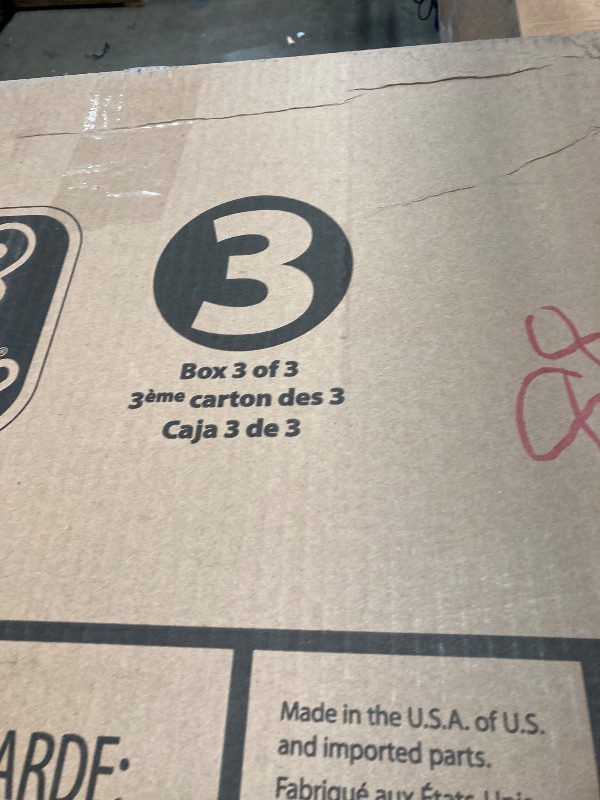 Photo 1 of ***THIS IS BOX 1 & 3 OF 3 DUPLICATE OF BOX 1/PARTS ONLY*** Step2 Woodland Climber II Kids Playset, Ages 2 –6 Years Old, Toddler Slide and Climbing Wall, Outdoor Playground for Backyard, Sturdy Plastic Frame, Easy Set Up