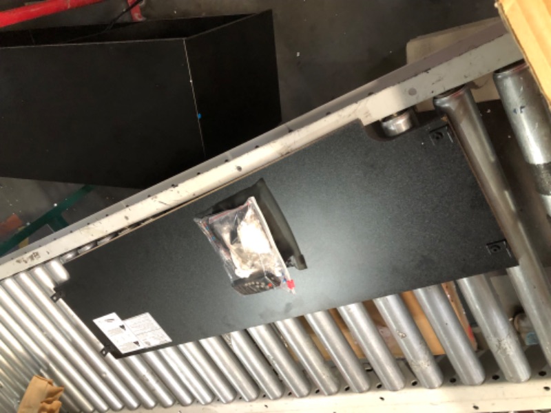 Photo 1 of ***PREVIOUSLY OPENED - NO PACKAGING - SEE COMMENTS***
Bestier 70 Inch Fireplace TV Stand with 36" Electric Fireplace, Open & Closed Storage Cabinets, Modern Entertainment Center for Living Room,Carbon Fiber Black