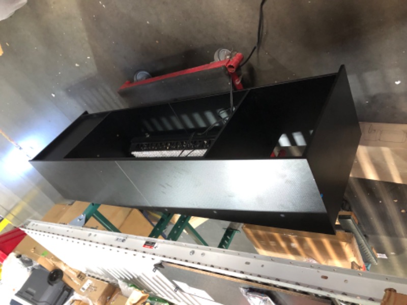 Photo 1 of ***PREVIOUSLY OPENED - NO PACKAGING - SEE COMMENTS***
Bestier 70 Inch Fireplace TV Stand with 36" Electric Fireplace, Open & Closed Storage Cabinets, Modern Entertainment Center for Living Room,Carbon Fiber Black