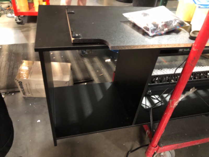 Photo 1 of ***PREVIOUSLY OPENED - NO PACKAGING - SEE COMMENTS***
Bestier 70 Inch Fireplace TV Stand with 36" Electric Fireplace, Open & Closed Storage Cabinets, Modern Entertainment Center for Living Room,Carbon Fiber Black