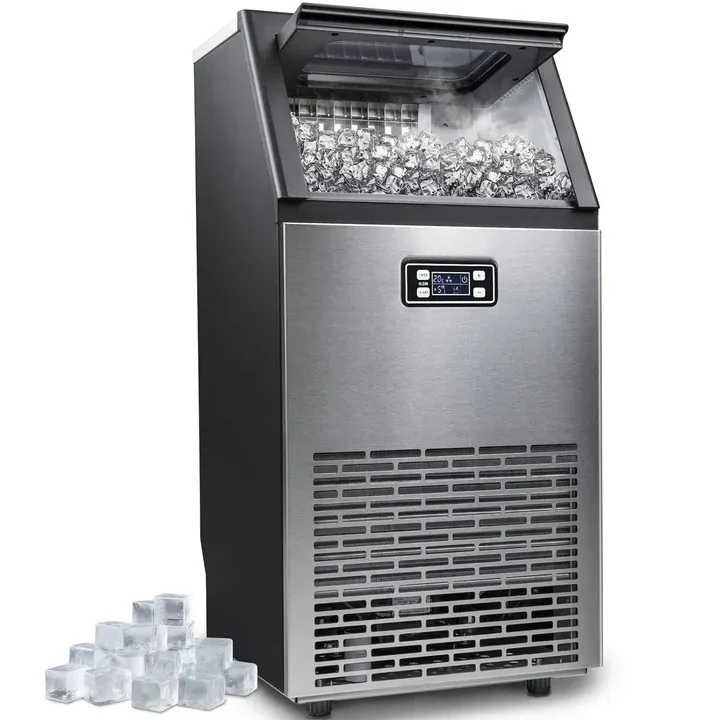 Photo 1 of 100LBS/200LBS/265LBS Freestanding Commercial Ice Maker Z5845A
