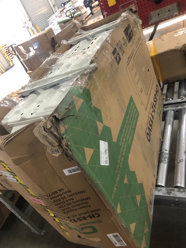 Photo 1 of ****************************THIS IS ONLY THE OUTSIDE PART OF THE UNIT******************

Cooper&Hunter, Olivia Series Midnight Edition, 12,000 BTU, 115V, 22.7 SEER, Ductless Mini Split AC/Heater with Black Panel including Installation kit