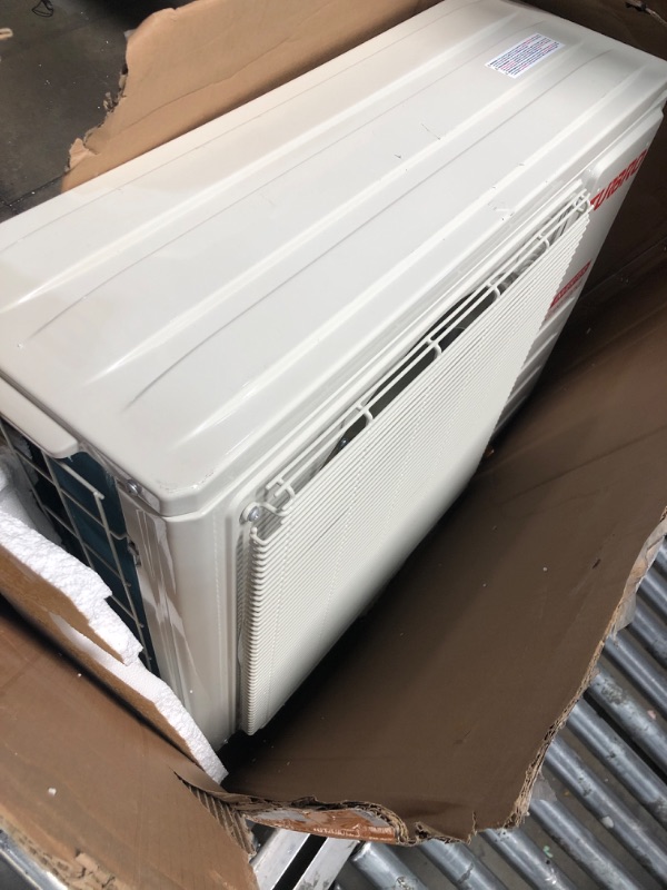 Photo 1 of ******************THIS ONLY INCLUDES THE OUTDOOR UNIT****************

TURBRO 12,000 BTU Ductless Mini Split Inverter AC with Heat Pump, 23 SEER2, 230V, WiFi-Enabled, Cools up to 750 Sq.Ft, Energy Star, Greenland Series