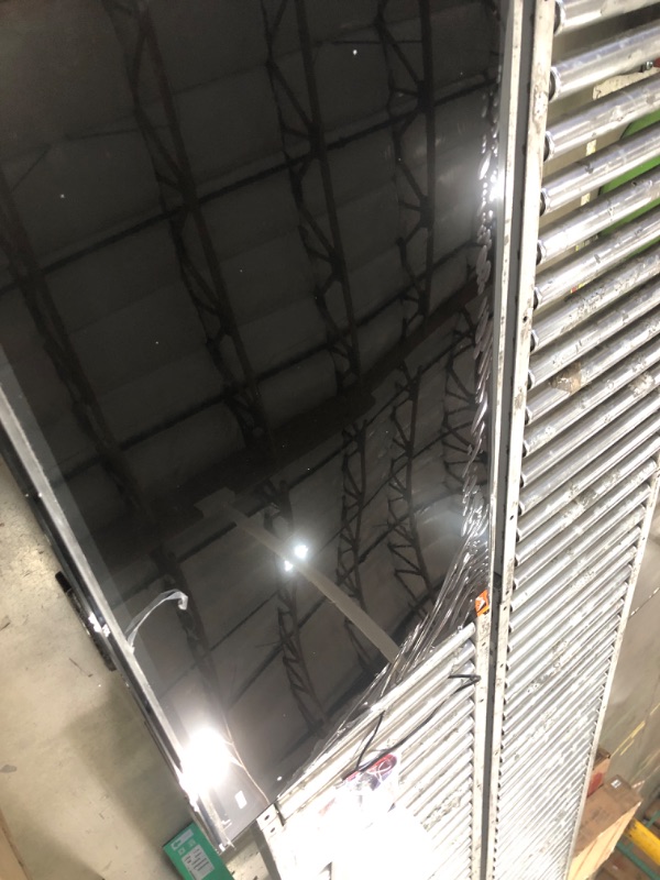 Photo 1 of *********************SCREEN HEAVILY DAMAGED, NON-FUNCTIONAL**************

TCL 50-Inch Class S4 4K LED Smart TV with Roku TV (50S450R, 2023 - Model), Dolby Vision, HDR, Dolby Atmos, Works with Alexa, Google Assistant and Apple HomeKit Compatibility, Strea