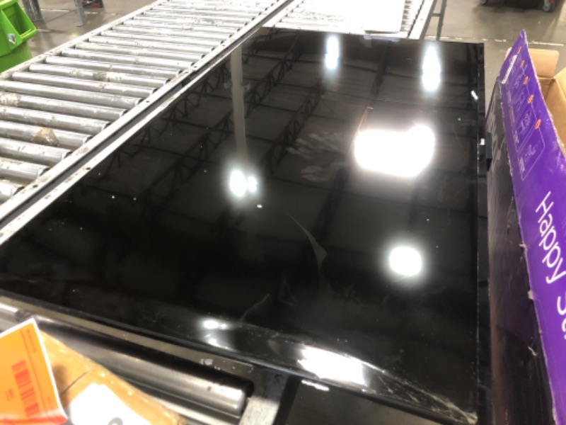 Photo 1 of *******************SCREEN IS HEAVILY DAMAGED, NON-FUNCTIONAL*********************

Roku Smart TV – 55-Inch Select Series 4K HDR RokuTV with Roku Enhanced Voice Remote, Brilliant 4K Picture, Automatic Brightness, & Seamless Streaming – Live Local News, Spo