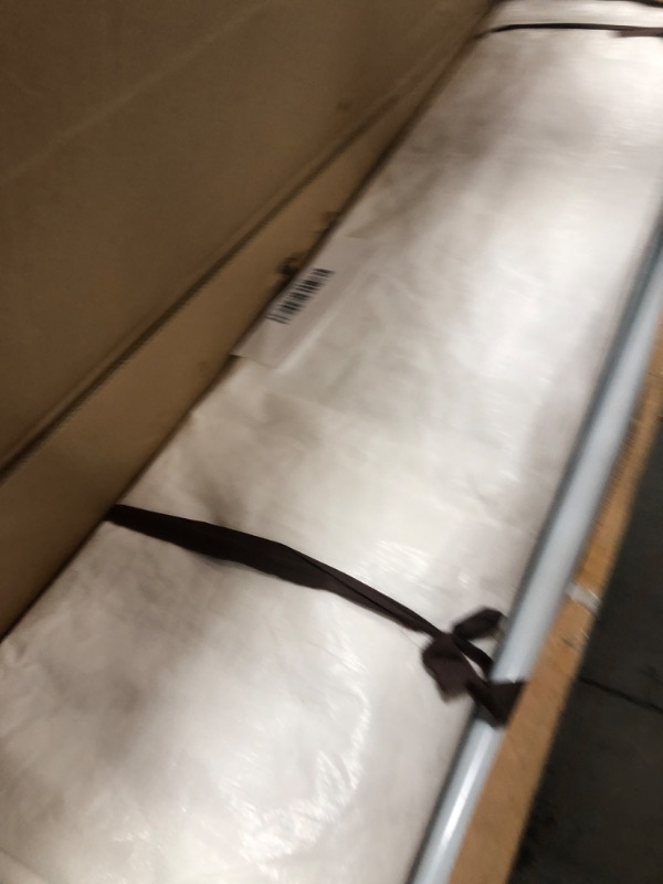 Photo 1 of (missing poles) COBIZI 10x30 Party Tent Heavy Duty, 10x30 Tent Canopy with Removable Sidewalls & 4 Built-in Sandbag, Commercial Wedding Large Tent, UV 50+, Waterproof, White
