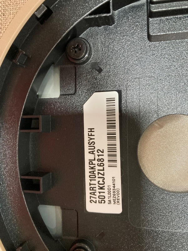 Photo 1 of LG 27-Inch Class StanbyMe 1080p-Portable Touch-Screen-Monitor 27ART10AKPL, Built-in Battery, Full Swivel Rotation, 60Hz Refresh Rate, Calming Beige