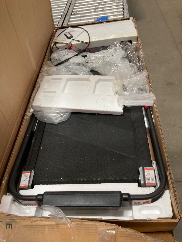 Photo 1 of *** FOR PARTS ONLY *** Acezoe Walking Pad Under Desk Treadmill with Incline, 2 in 1 Foldable Treadmills for Home Small Office, 300 lbs Capacity, Portable Compact Walking Treadmill with Remote Control, LED Display and Apps
