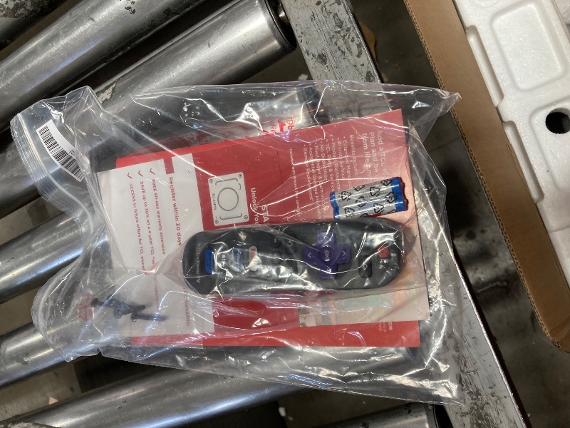 Photo 1 of **SMASHED SCREEN FINAL SALE **TCL 43-Inch Class S3 1080p LED Smart TV with Roku TV (43S350R, 2023 Model), Compatible with Alexa, Google Assistant, and Apple HomeKit Compatibility, Streaming FHD Television