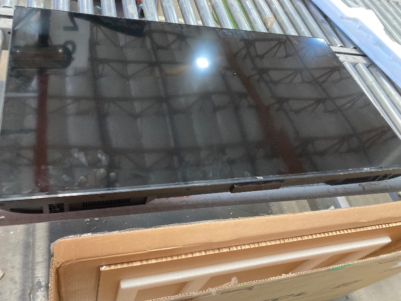 Photo 1 of **SMASHED SCREEN FINAL SALE**TCL 50-Inch Class S4 4K LED Smart TV with Roku TV (50S450R, 2023 - Model), Dolby Vision, HDR, Dolby Atmos, Works with Alexa, Google Assistant and Apple HomeKit Compatibility, Streaming UHD Television