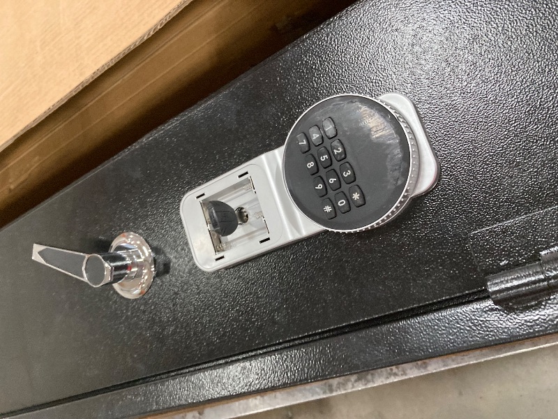 Photo 1 of 2-3  Safe,  safes for Home Rifle and Pistols, Gun Safe for Guns with Quick Access, Gun Safes for Rifles and Shotguns with Removable Gun Racks and Pockets