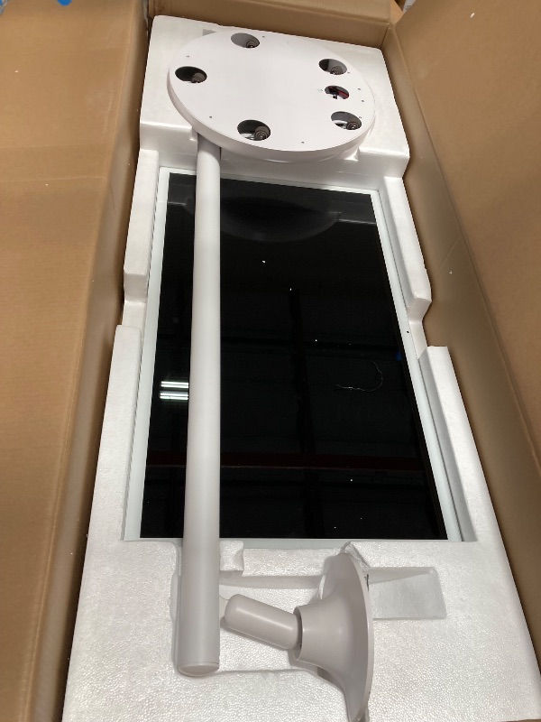 Photo 1 of **TRUCK/TRAILER PICK UP ONLY** (UNTESTED) (SIGNS OF USE) (PARTS) Fiteye 32-Inch Portable TV with Incell Touch Screen | 6G RAM+128G Storage | 1080P TV on Wheels | Bestie Screen Built-in | 8H Video Play Time | Android OS | Full Swivel Rotation | Voice Remot